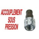 Coupleur Mâle Face Plate 1" Accouplement Sous Pression-Image produit