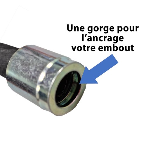 Jupe Sertir Pour Flexible Hydraulique Pour Sertissage D Embout